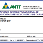 consultar a ANTT por CPF